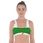 Andalusia Flag Cross Back Sports Bra