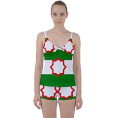Tie Front Two Piece Tankini 