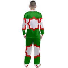 Men s Long Sleeve Satin Pajamas Set 