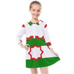 Andalusia Flag Kids  Quarter Sleeve Shirt Dress