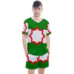 Andalusia Flag Men s Mesh Tee and Shorts Set