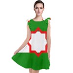 Andalusia Flag Tie Up Tunic Dress