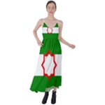 Andalusia Flag Tie Back Maxi Dress