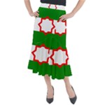 Andalusia Flag Midi Mermaid Skirt