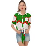 Andalusia Flag Tie Front Shirt 