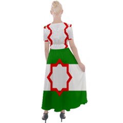 Button Up Short Sleeve Maxi Dress 