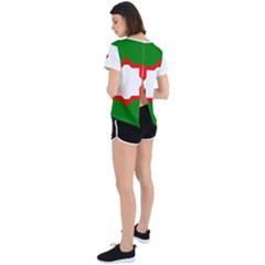 Open Back Sport T-Shirt 