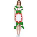 Andalusia Flag High Low Boho Dress