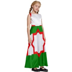 Kids  Satin Sleeveless Maxi Dress 
