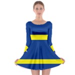 Curacao Long Sleeve Skater Dress