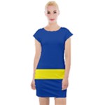 Curacao Cap Sleeve Bodycon Dress