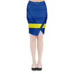 Curacao Midi Wrap Pencil Skirt