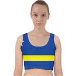 Curacao Velvet Racer Back Crop Top