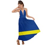Curacao Backless Maxi Beach Dress