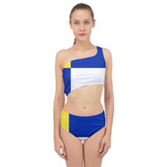 Spliced Up Two Piece Swimsuit 