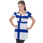 Finland Puff Sleeve Tunic Top