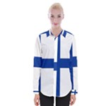 Finland Womens Long Sleeve Shirt