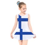 Finland Kids  Skater Dress Swimsuit