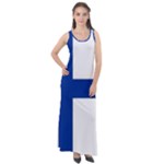 Finland Sleeveless Velour Maxi Dress