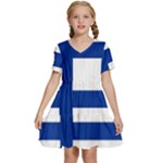 Finland Kids  Short Sleeve Tiered Mini Dress