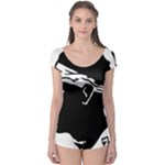 Corsica Flag Boyleg Leotard 