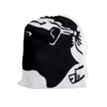 Corsica Flag Drawstring Pouch (XL)