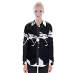 Corsica Flag Womens Long Sleeve Shirt