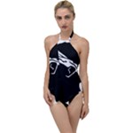 Corsica Flag Go with the Flow One Piece Swimsuit