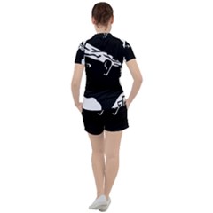 Women s Mesh T-Shirt and Shorts Set 