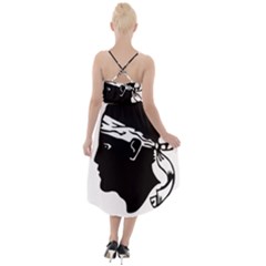 High-Low Halter Chiffon Dress  