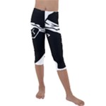 Corsica Flag Kids  Lightweight Velour Capri Leggings 