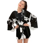 Corsica Flag Long Sleeve Kimono