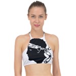 Corsica Flag Racer Front Bikini Top