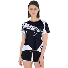 Open Back Sport T-Shirt 