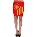 Languedoc Roussillon Flag Bodycon Skirt