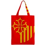 Languedoc Roussillon Flag Zipper Classic Tote Bag