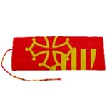 Languedoc Roussillon Flag Roll Up Canvas Pencil Holder (S)