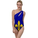 Ile De France Flag To One Side Swimsuit