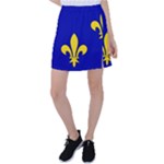 Ile De France Flag Tennis Skirt
