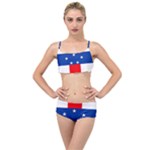 Netherlands Antilles Layered Top Bikini Set