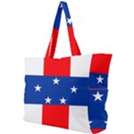 Netherlands Antilles Simple Shoulder Bag