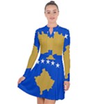 Kosovo Long Sleeve Panel Dress