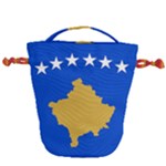 Kosovo Drawstring Bucket Bag