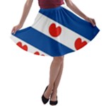 Frisian Flag A-line Skater Skirt