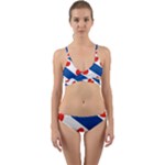 Frisian Flag Wrap Around Bikini Set
