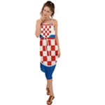 Croatia Waist Tie Cover Up Chiffon Dress