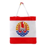 French Polynesia Grocery Tote Bag