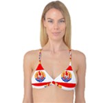 French Polynesia Reversible Tri Bikini Top