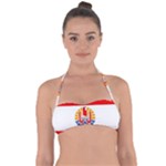 French Polynesia Halter Bandeau Bikini Top
