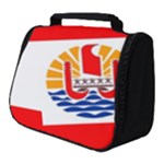 French Polynesia Full Print Travel Pouch (Small)